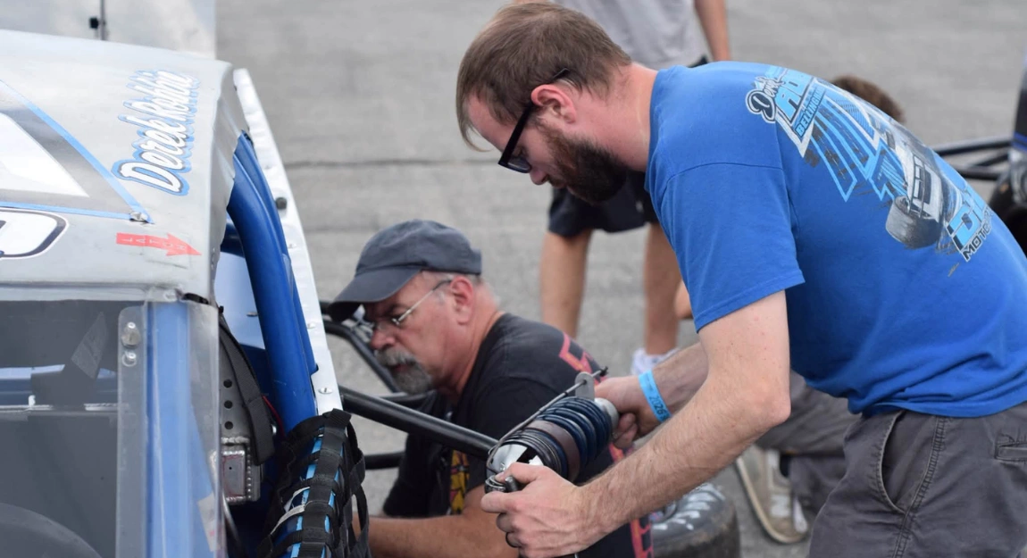 Never Quit Attitude at Claremont Speedway